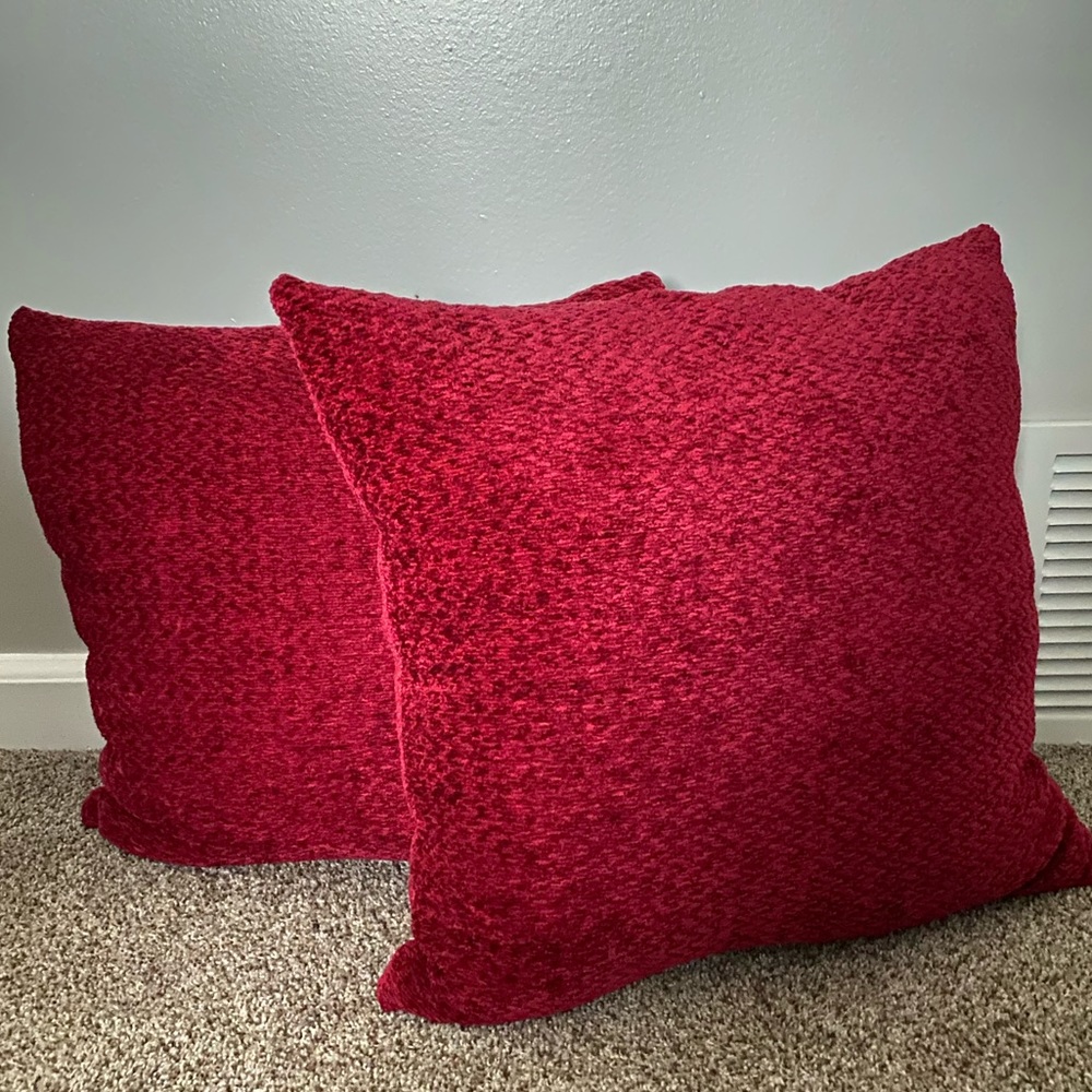 Throw pillows